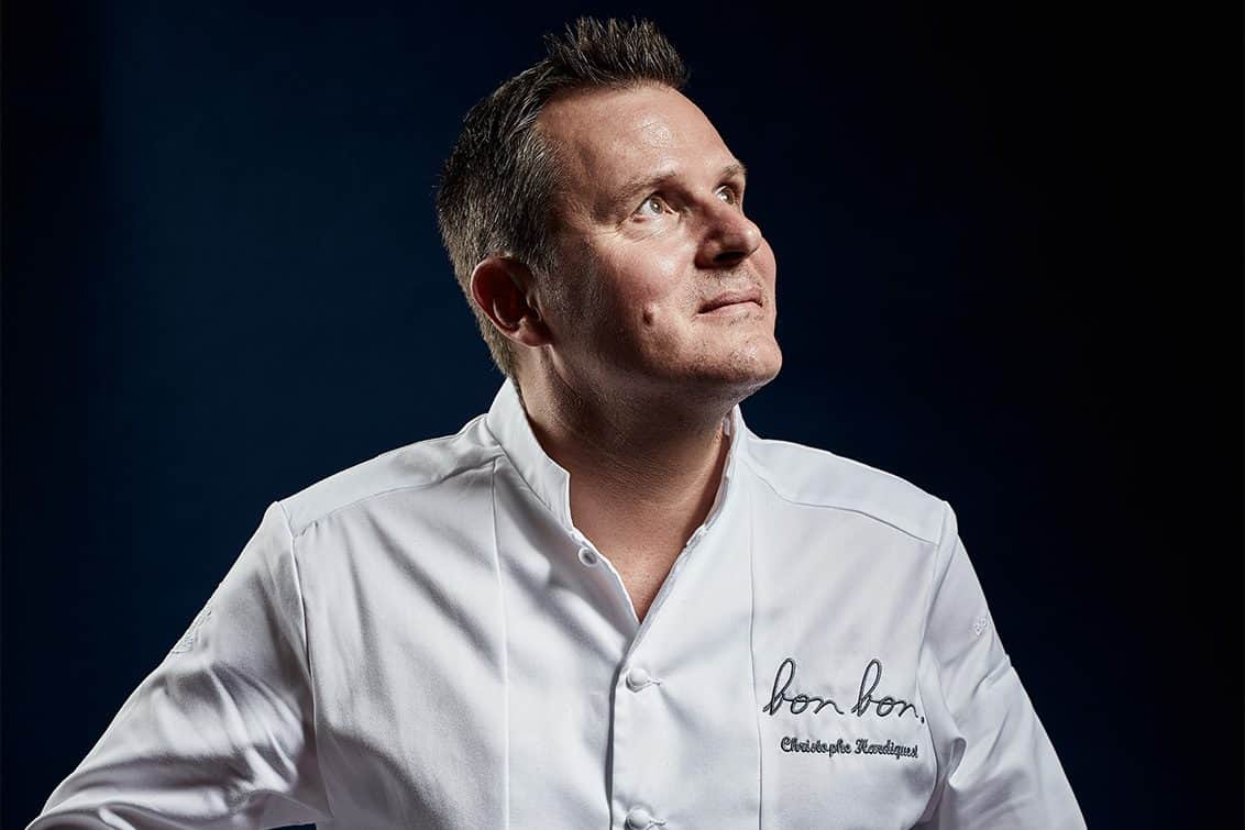 Christophe Hardiquest, Küchenchef im Restaurant Bon Bon