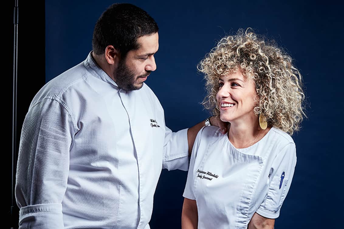 Georgianna Hiliadaki und Nikos Roussos im Hangar-7: Bonnie und Clyde ...