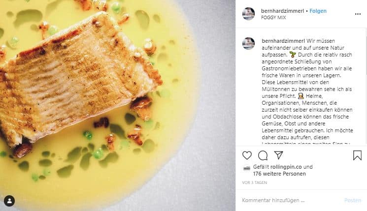 Corona-Virus, Gastronomie, Charity, Bernhard Zimmerl