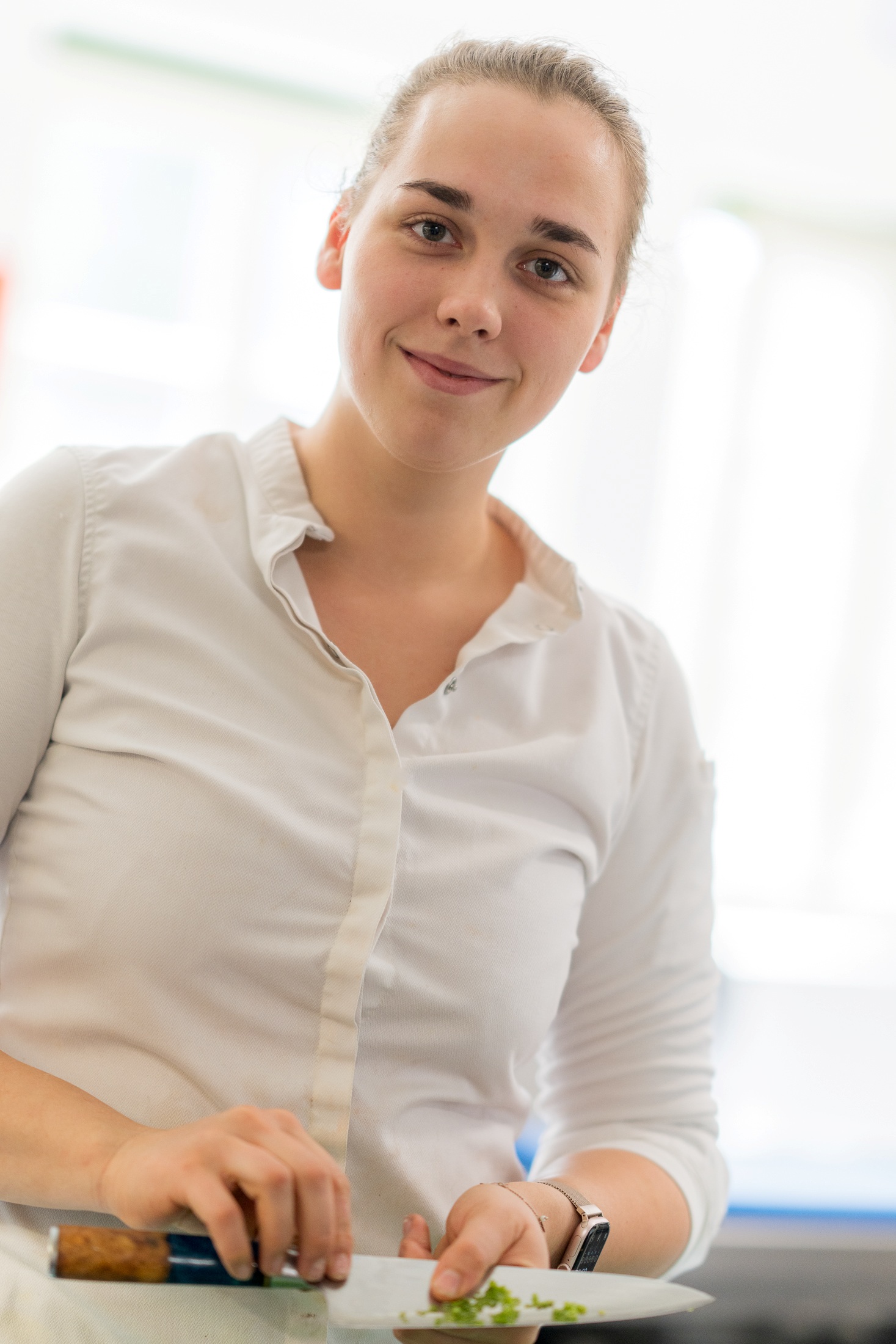 Victoria Kuben übernimmt die Küchenleitung im Dorfwirt Litschau | Foto: Stephan Mussil