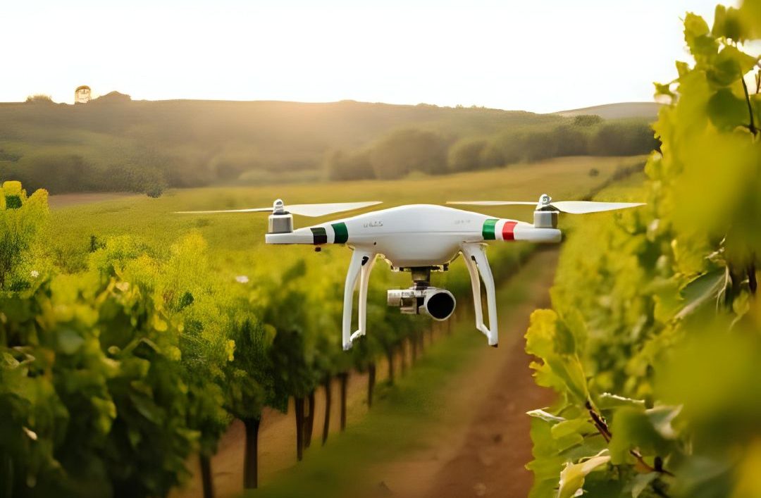 Digitaler Weinbau: Drohnen fliegen über die Reben